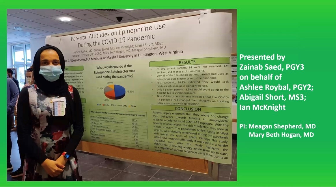 MU Research Day 2021 Zainab Saeed